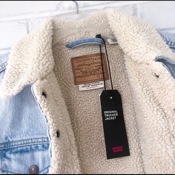 Levi’s Sherpa Original Trucker Jacket NWT - Picture 6 of 8